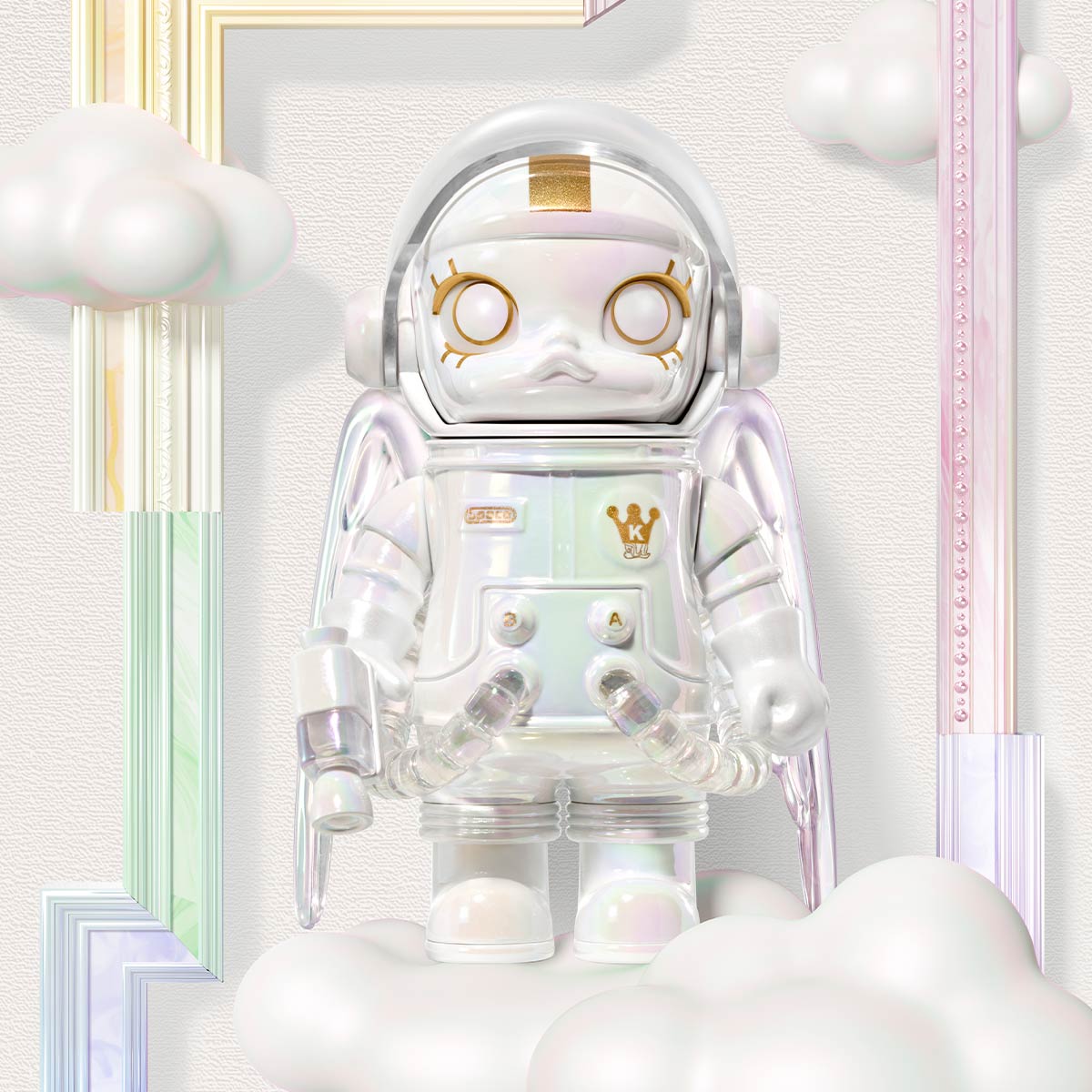 POP MART: Mega Space Molly 100% Series 4 Vinyl Figure Blind Box
