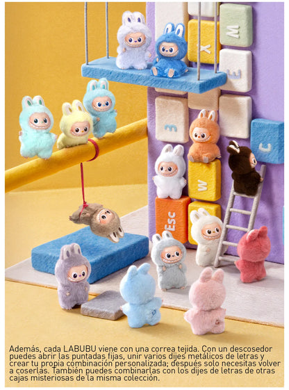 POP MART: The Monsters: Pin For Love Series Vinyl Plush Keychain Blind Box (Letters N-Z)