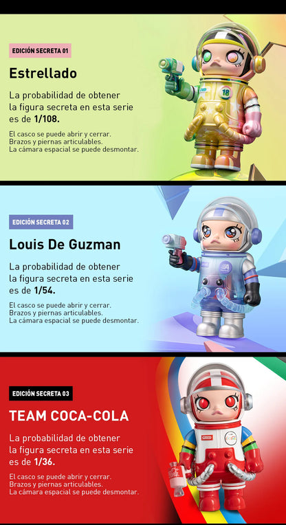 POP MART: Mega Space Molly 100% Series 3 Vinyl Figure Blind Box