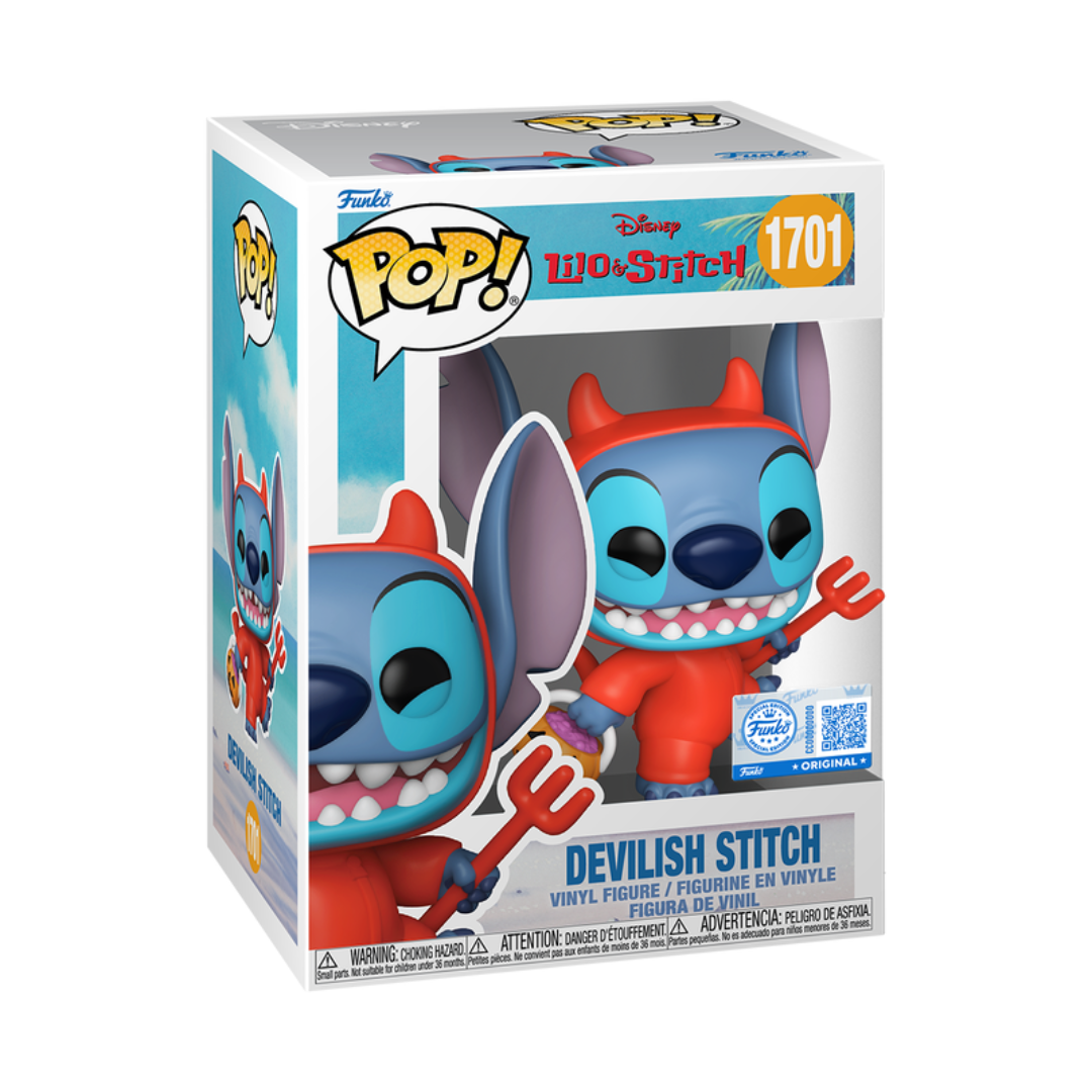 PREVENTA Funko Pop Disney Lilo & Stitch: Devilish Stitch - Exclusive (1701)