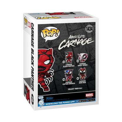 Funko Pop Marvel: Carnage Black Panther (1434)