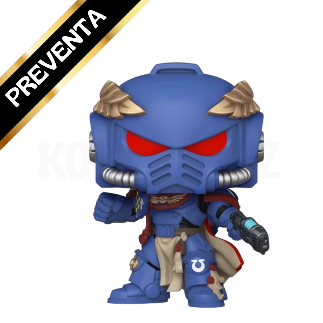PREVENTA Funko Pop Total War Warhammer 40K: Ultramarines Captain (1288)