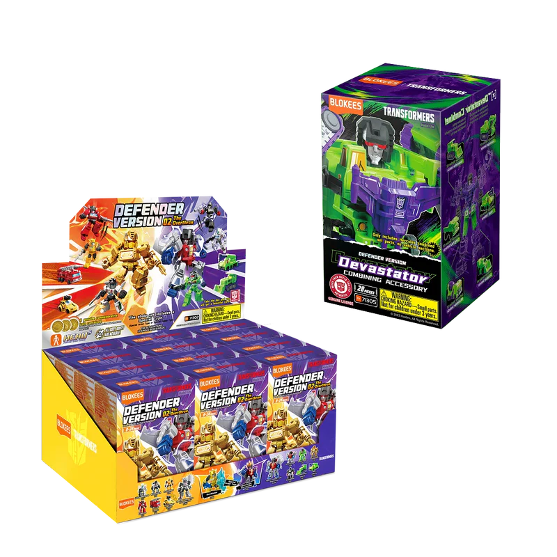 Blokees Defender Version Transformers: Devastator Kits Combining Accessory