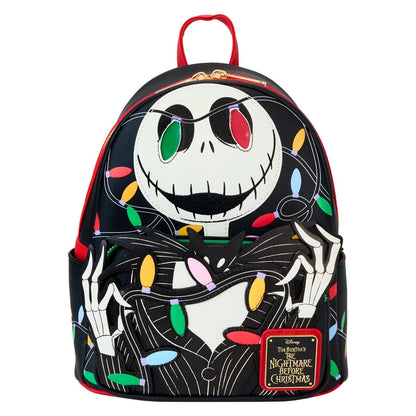 Loungefly The Nightmare Before Christmas: Smiling Jack Light-Up Mini Backpack