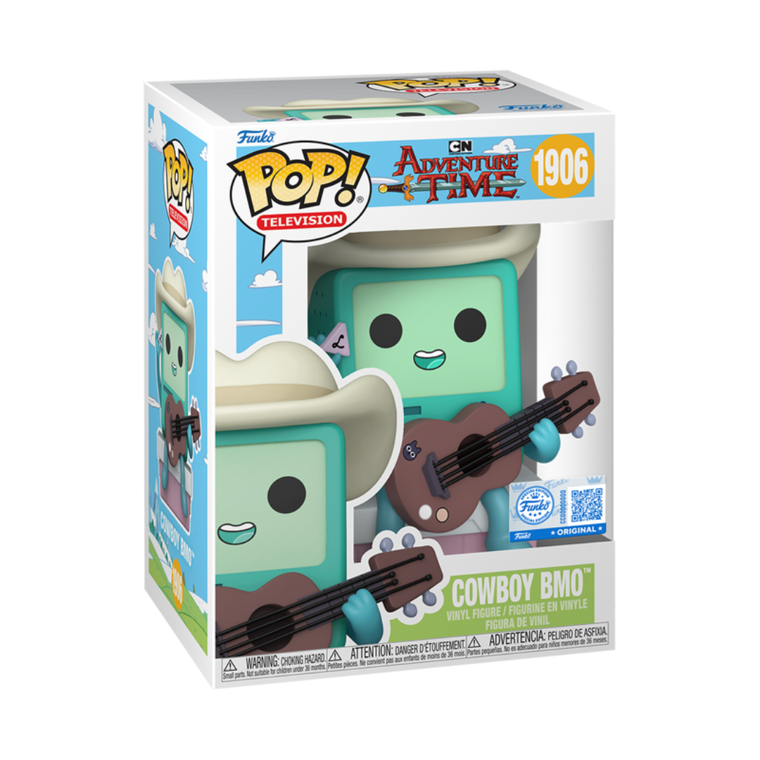 PREVENTA Funko Pop Adventure Time: Cowboy BMO - Exclusive (1906)