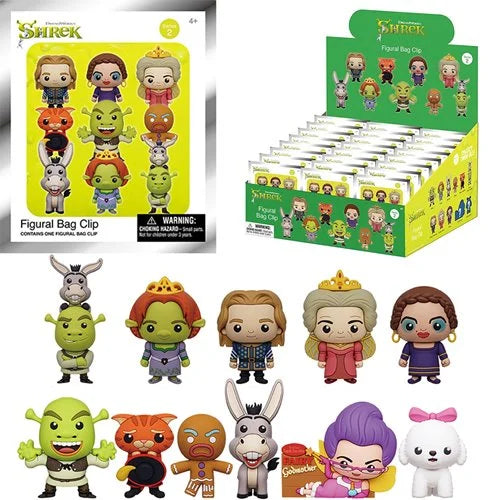 Monogram Foam Bag Clip: Shrek Series 2 - Individual Sorpresa