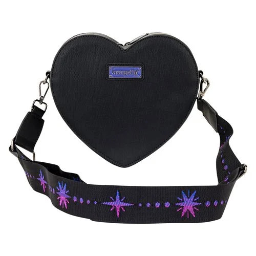 Loungefly Neon Cat Figural Heart Crossbody Bag