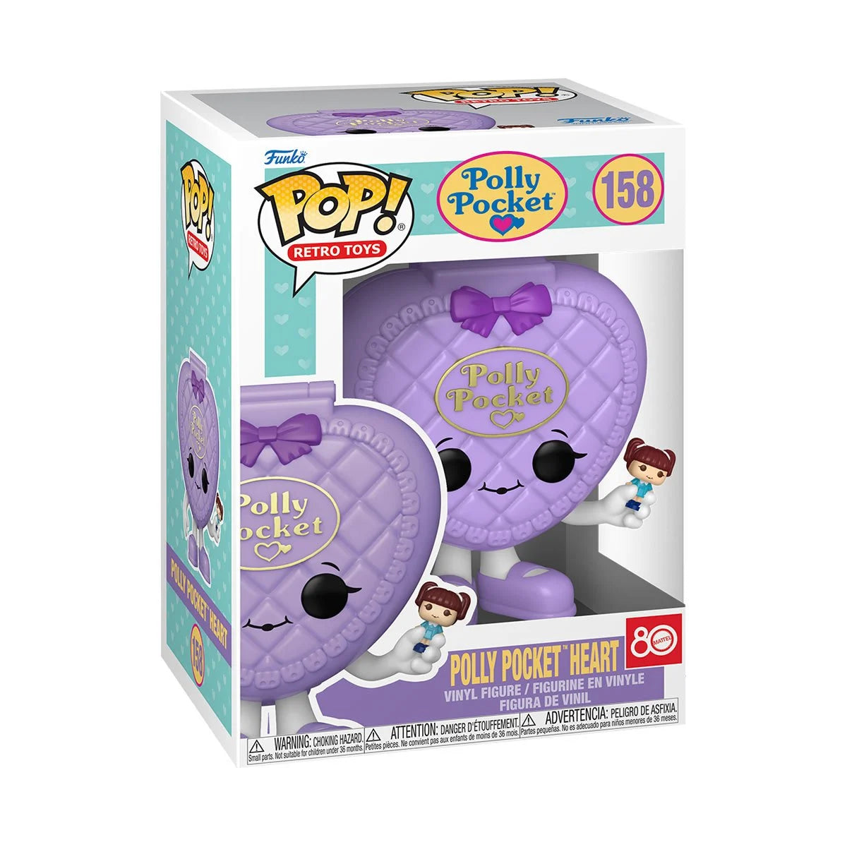 Funko Pop Retro Toys: Polly Pocket Heart (158)