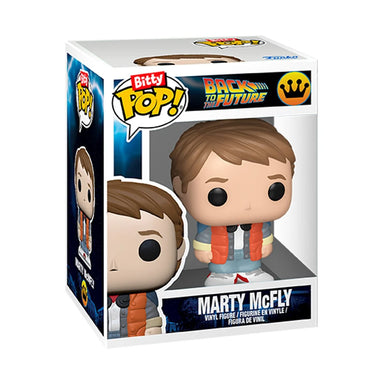 Funko Pop Bitty Rides Back to the Future: Marty McFly and Time Machine