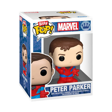 Funko Pop Bitty Spider-Man: Spider-Man Peter Parker 4-pack