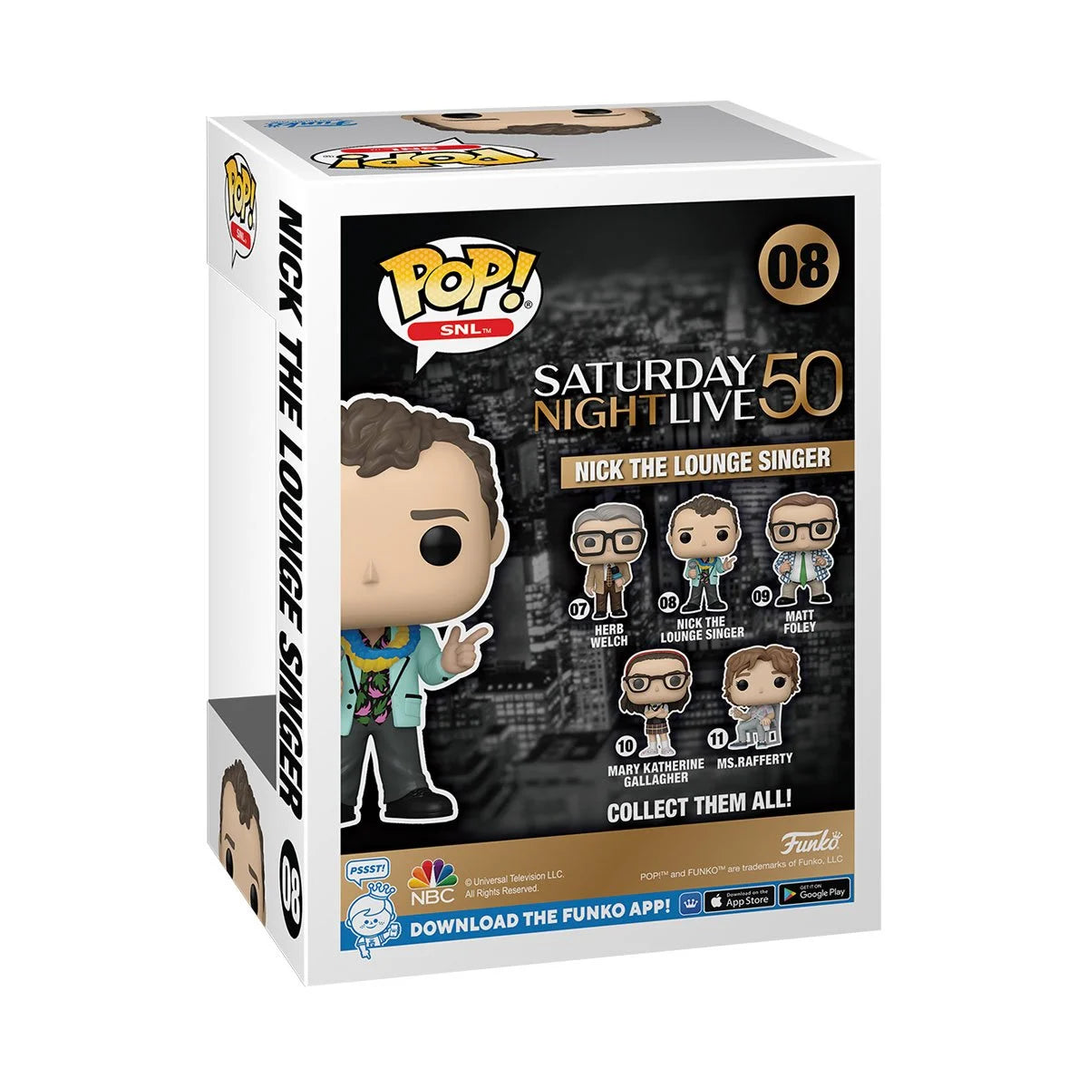 Funko Pop Saturday Night Live 50th Anniversary: Nick the Lounge Singer (08)