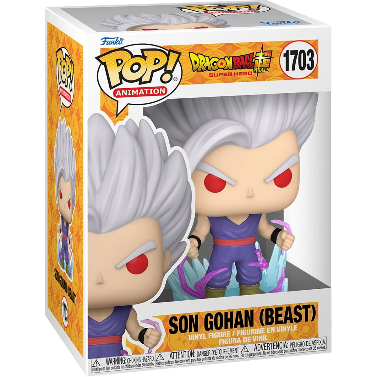 Funko Pop Dragon Ball Super: Super Hero Son Gohan Beast (1703)