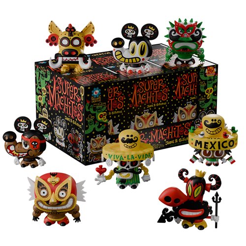 Kaleidos Creative Super Machito Caja sorpresa Mini-Figura