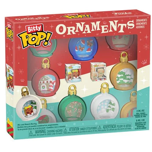 Funko Bitty Pop Ornaments: Holiday 9 Pack