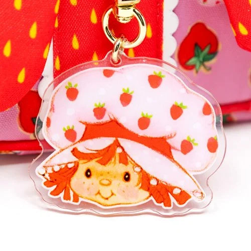 Whatever! Strawberry Shortcake Duffelette Crossbody Bag with Acrylic Charm