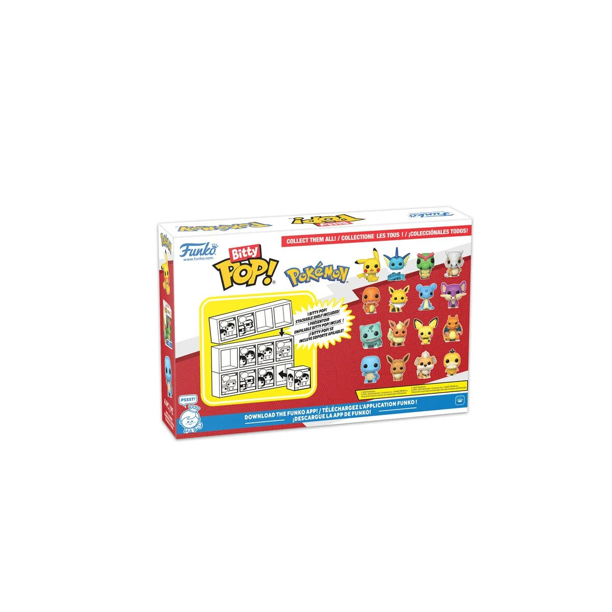 Funko Pop Bitty Pokemon: Charmander 4-Pack