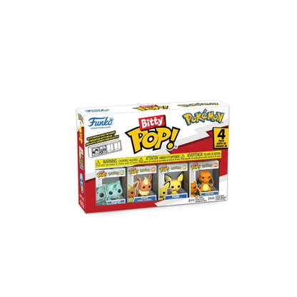 Funko Pop Bitty Pokemon: Bulbasaur 4-pack