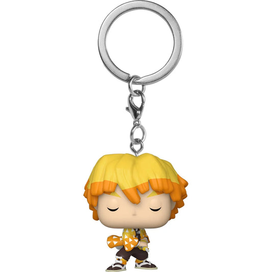 Funko Pop Pocket Keychain Demon Slayer: Zenitsu Agatsuma