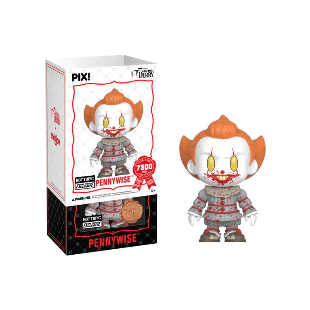 Thrilljoy PIX! It Welcome To Derry: Pennywise