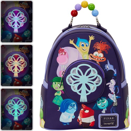 Loungefly Inside Out 2 Emotions Light-Up Mini-Backpack
