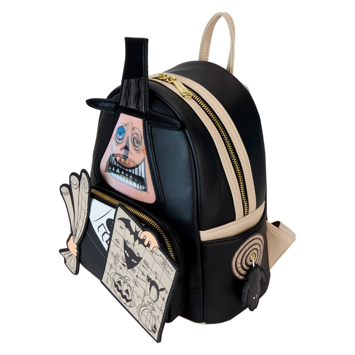 PREVENTA Loungefly The Nightmare Before Christmas: Mayor with Halloween Plans Lenticular Cosplay Mini-Backpack