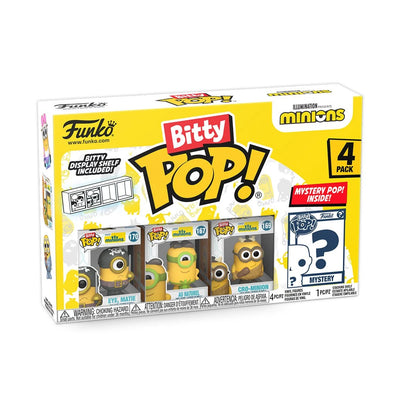 Funko Bitty Pop Minions: Eye Matie 4-Pack