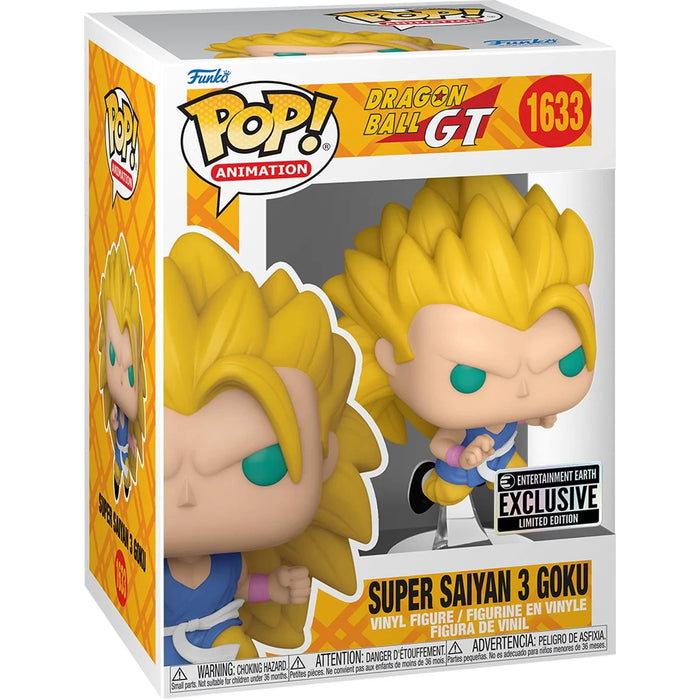 Funko Pop Dragon Ball GT: Super Saiyan 3 Goku - Entertainment Earth Exclusive (1633)