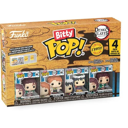 PREVENTA Funko Bitty Pop 4-Pack Demon Slayer: Tanjiro - Specialty Series