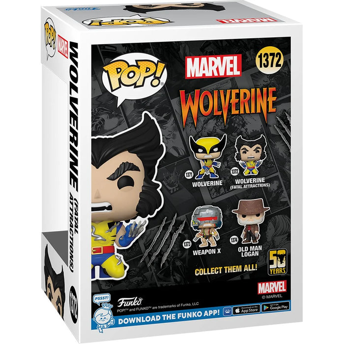 Funko Pop Wolverine 50th Anniversary: Wolverine Fatal Attractions (1372)