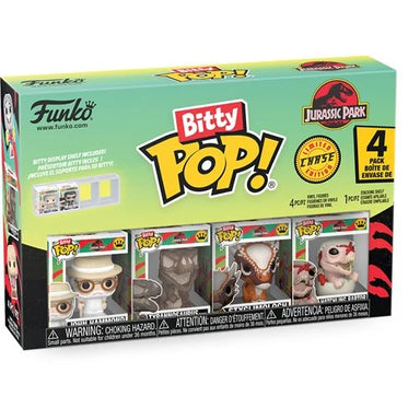 PREVENTA Funko Pop Bitty 4-Pack Jurassic Park: Bundle
