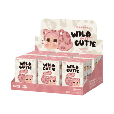 POP MART: Crybaby Wild But Cute Series Vinyl Face Plush Blind Box