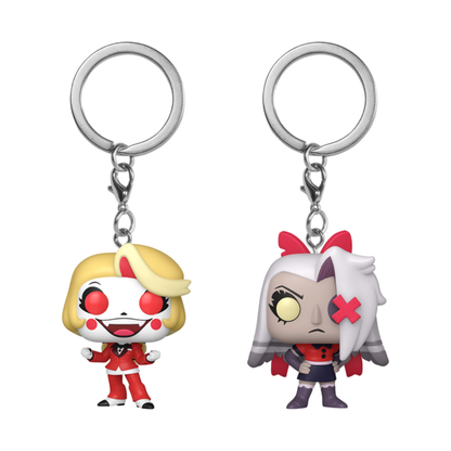 Funko Pop Funko Pop Keychain 2-Pack Hazbin Hotel: Charlie & Vaggie - Exclusive