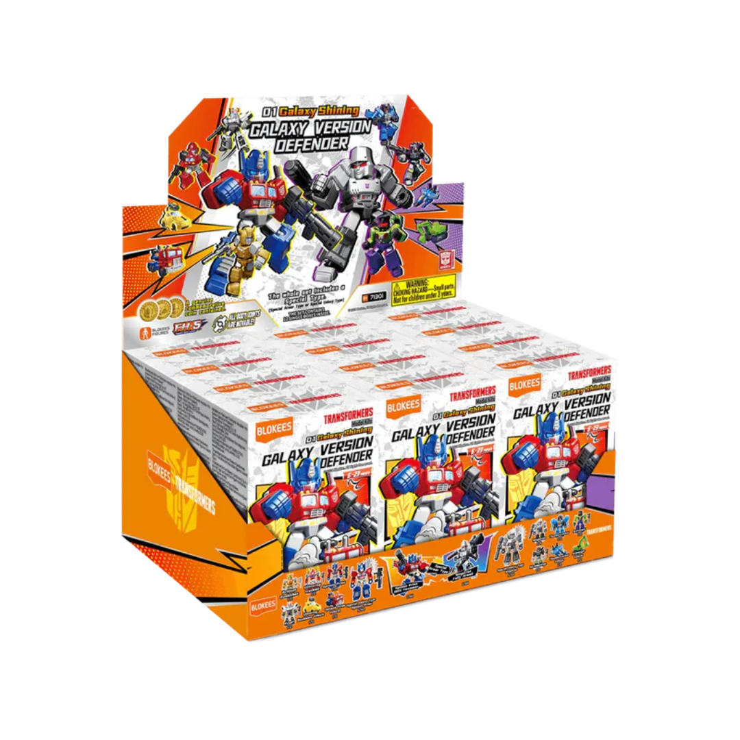 Blokees Defender Version Transformers: 01 Galaxy Shining - Unitario Sorpresa (71301)