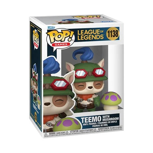Funko Pop League Of Leguends: Teemo With Mushroom (1138)