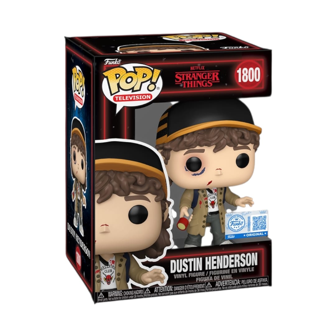 PREVENTA Funko Pop Stranger Things: Dustin Henderson - Exclusive (1800)