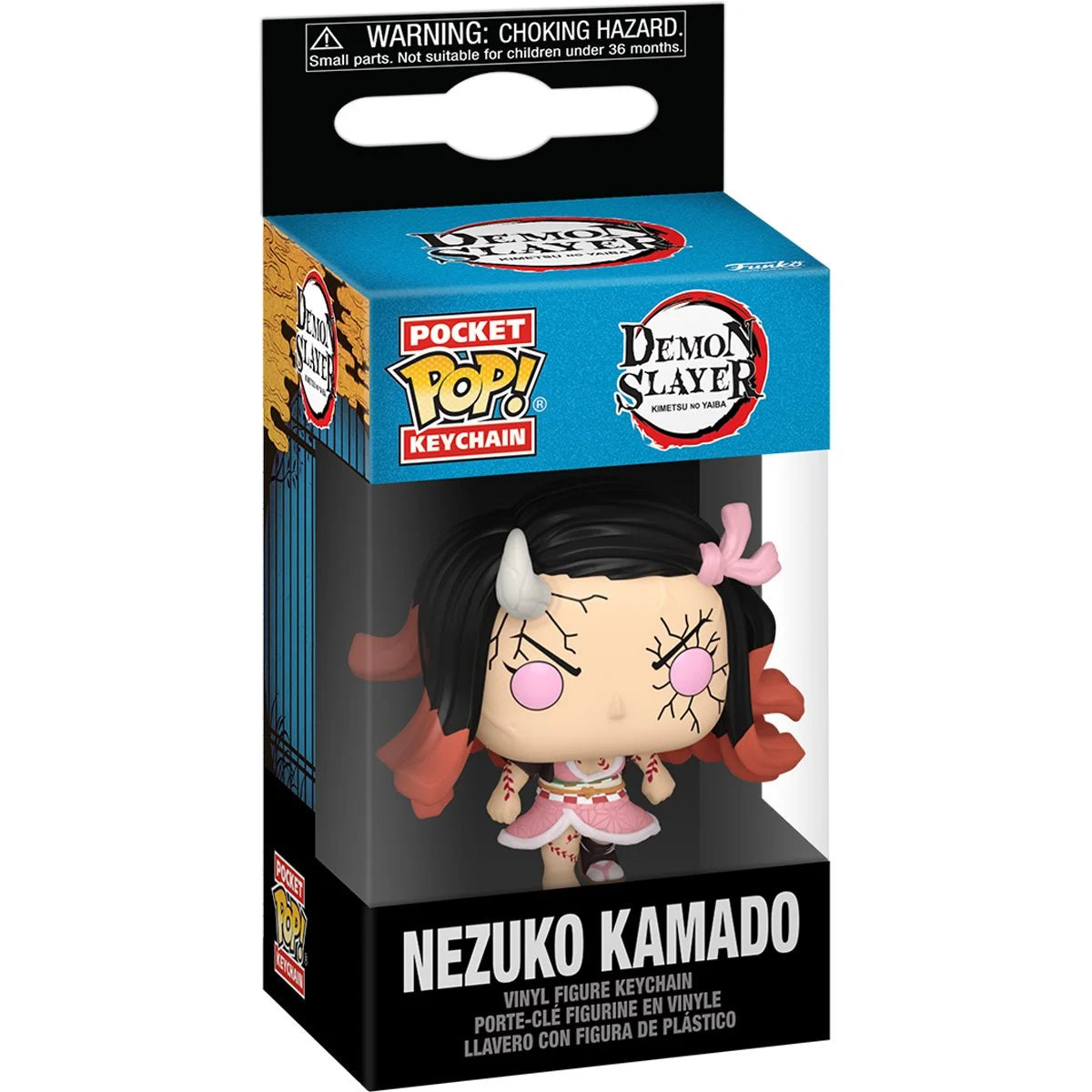 Funko Pop Pocket Keychain Demon Slayer: Nezuko Kamado (Demon Form)