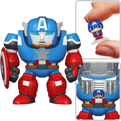 PREVENTA Funko Pop Bitty Bot What If: Captain America with Mech
