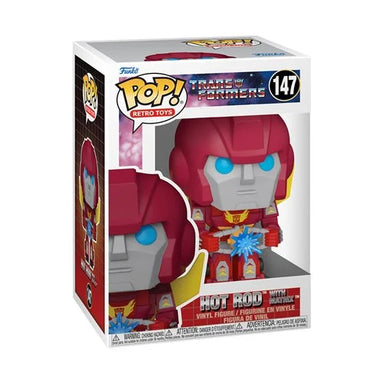 Funko Pop Transformers: Hot Rod with Matrix (147)