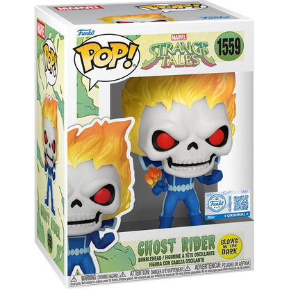 Funko Pop Strange Tales: Ghost Rider Glows-In-The-Dark - Exclusive (1559)
