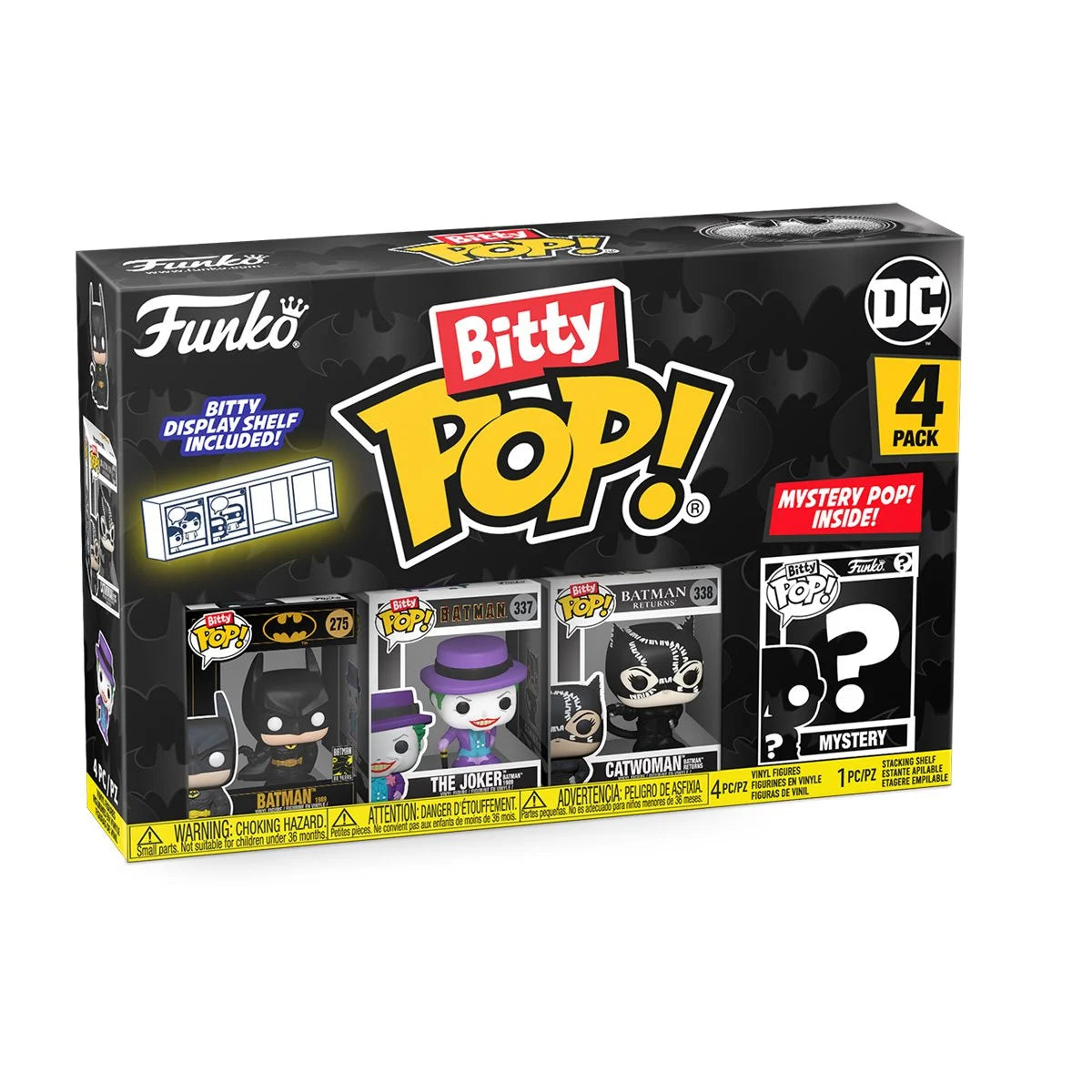 Funko Bitty Pop Batman 85th Anniversary: Batman 4-Pack