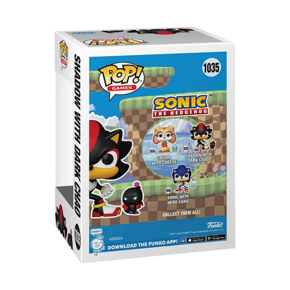 Funko Pop Sonic The Hedgehog: Shadow with Dark Chao (1035)