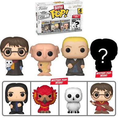 Funko Bitty Pop 4-Pack Harry Potter: Harry Potter With Scarf