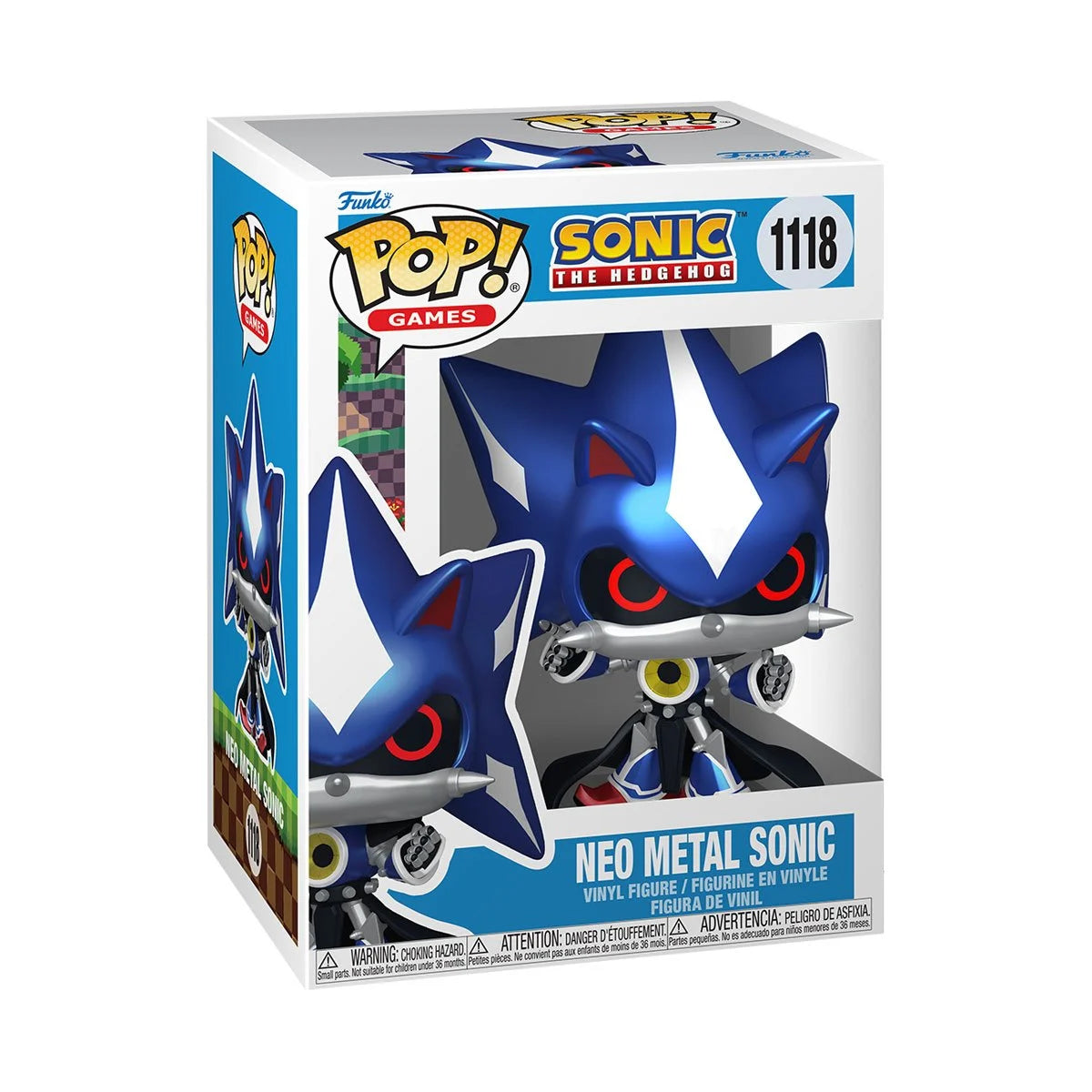 Funko Pop Sonic The Hedgehog: Neo Metal Sonic (1118)