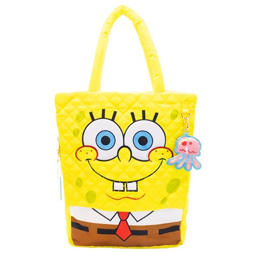 Whatever! SpongeBob SquarePants Quilted Nylon Oversized Tote Bag
