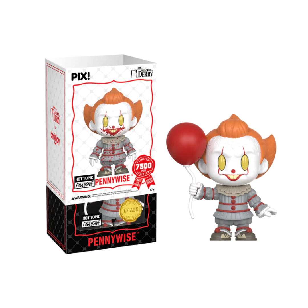 Thrilljoy PIX! It Welcome To Derry: Pennywise