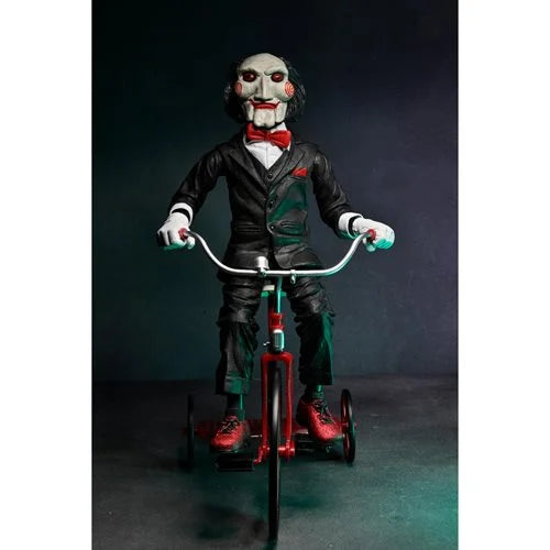 NECA SAW: Billy the Puppet with Tricycle 12-Inch Action Figure