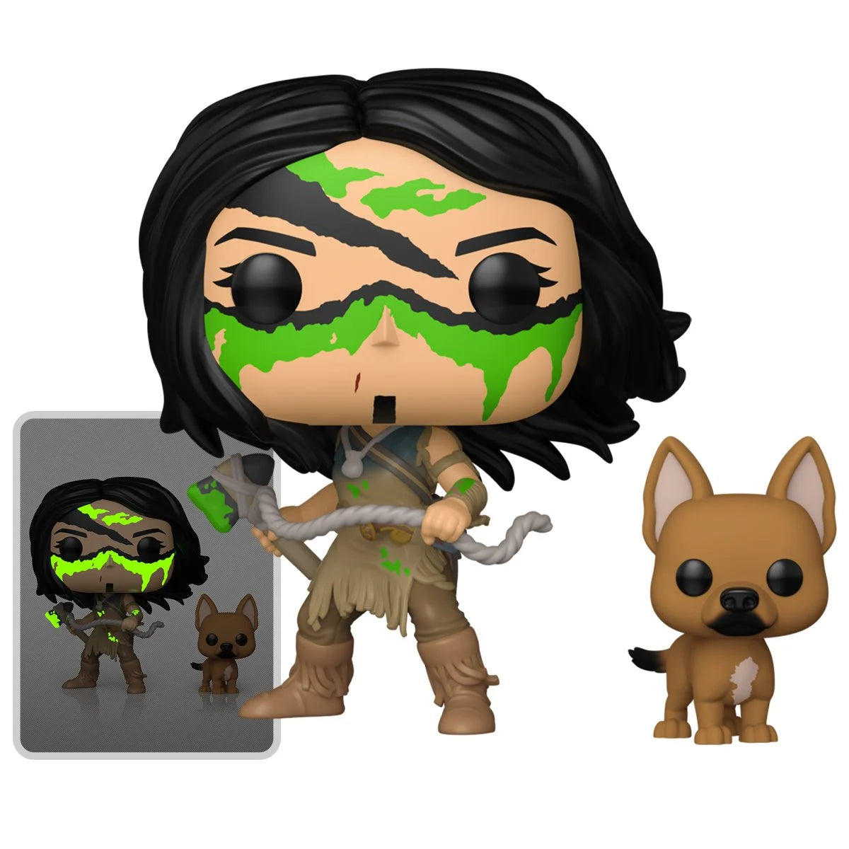 Funko Pop Plus Prey: Naru With Sarii Glows-In-The-Dark (1910)