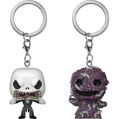 Funko Pop Pocket Keychain The Nightmare Before Christmas: Jack Skellington & Oogie Boogie 2-Pack