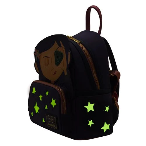 Loungefly Coraline: Stars Cosplay Glow in the Dark Mini-Backpack