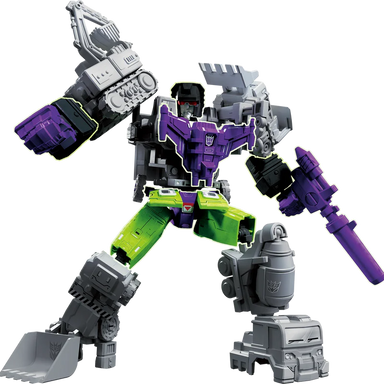 Blokees Defender Version Transformers: Devastator Kits Combining Accessory